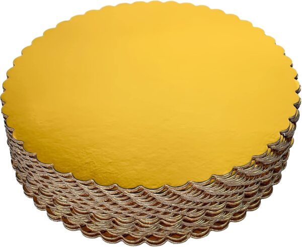 Round Cake Board- Flower Cut