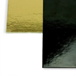 Gold / Black Metallized Sheets