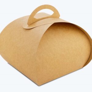 Kraft Cake Box With Handle