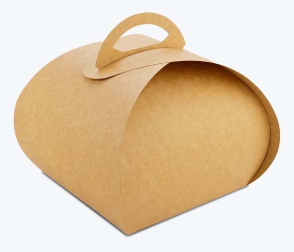 Kraft Cake Box With Handle
